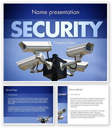 Surveillance Camera Powerpoint Template